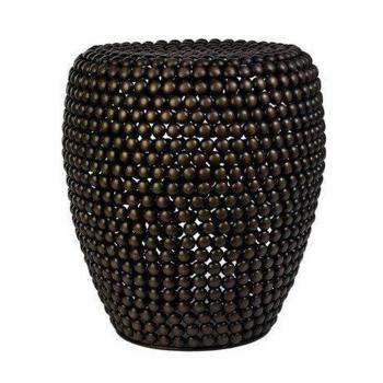 Loungetisch, Hocker, Kupfer Braun