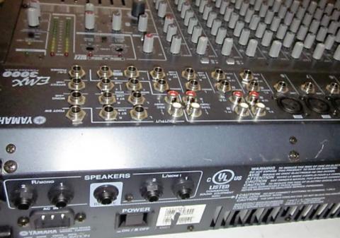 Konzertmischpult Aktiv