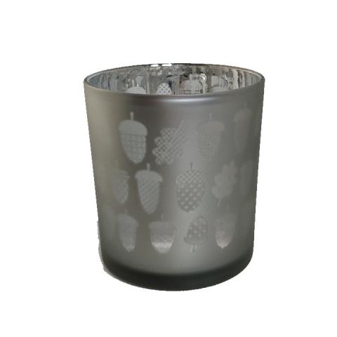 Windlicht mit Herbstmotiv