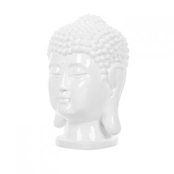Buddha Kopf Weiss