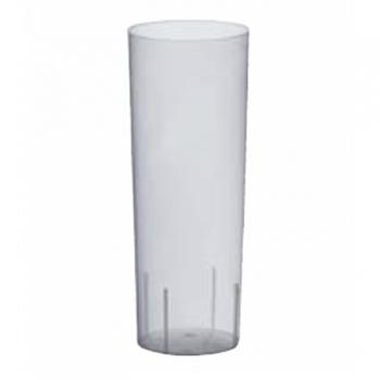 Longdrinkbecher weich, klar, geeicht 4cl/3dl