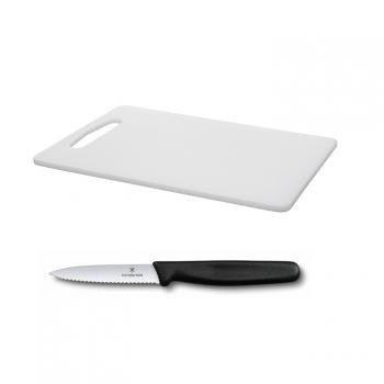 Rüstbrett mit Messer