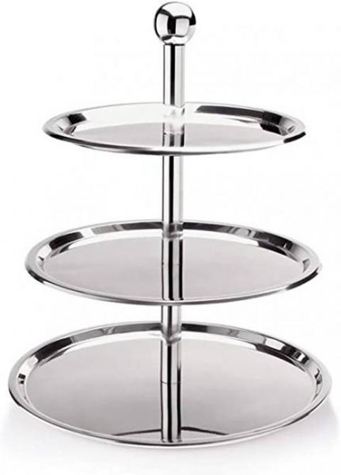 Etagere 3-Stufig silber
